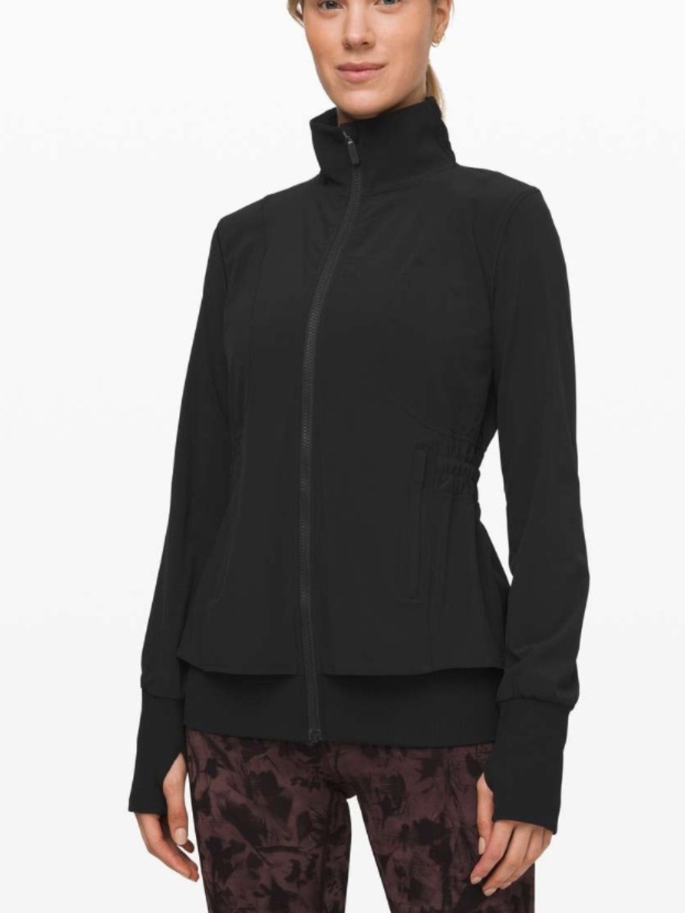 Lululemon Sights Seen Jacket Black Size 4 Excellent
